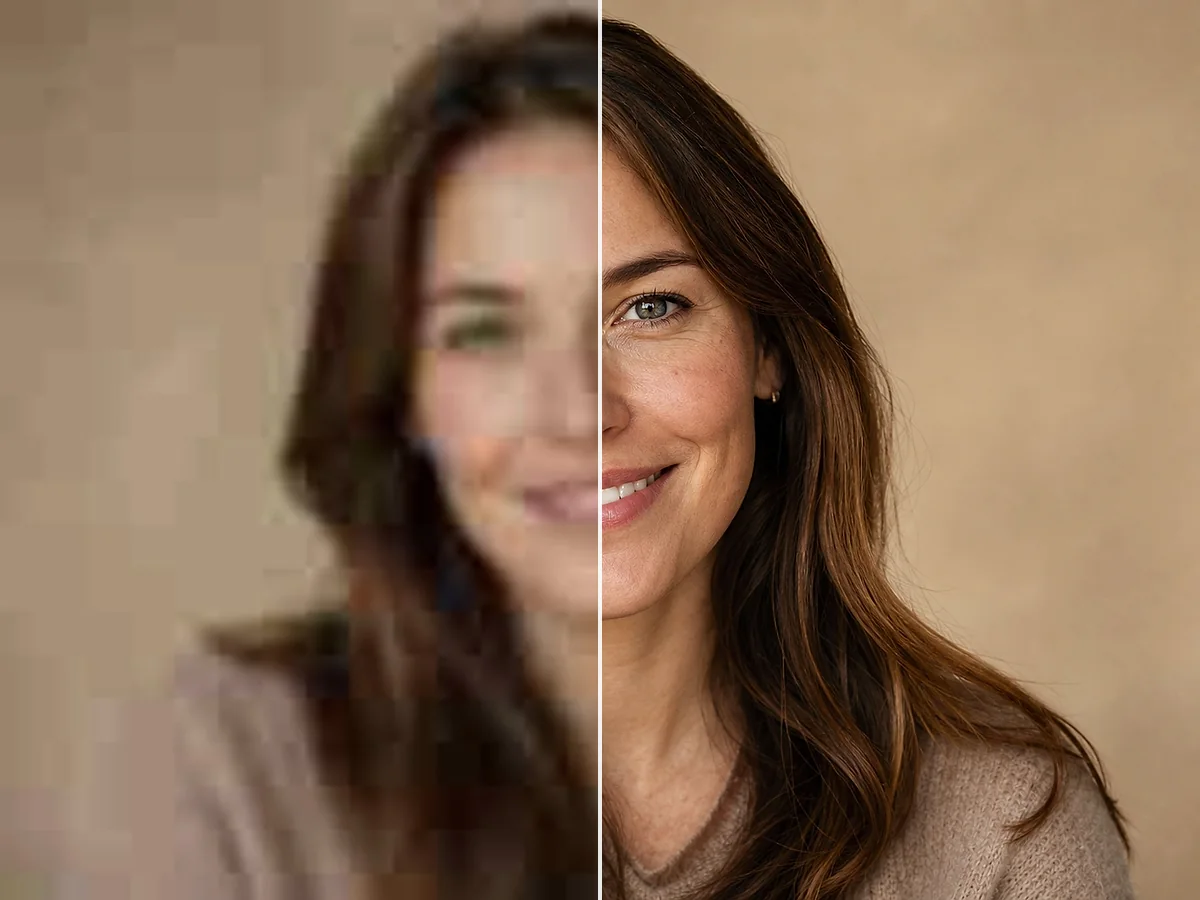 Unblur Image Online Free: Fix blurry photos online with AI — sharpen soft details and make images clearer in your browser. Upload JPG, PNG, or WebP and download the result.