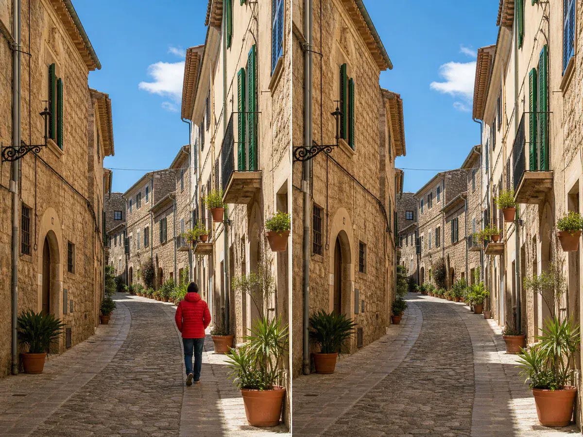 Free AI Object Remover: Remove Object from Photo: Remove object from photo online for free with an AI object remover. Brush over people, text, wires, clutter, or photobombers and prepare a clean edit.